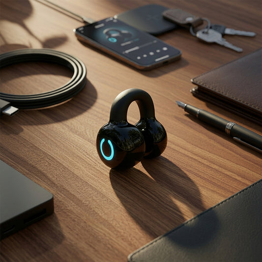 Open-Ear Bone Conduction Bluetooth Earbud with Comfortable Fit- FL