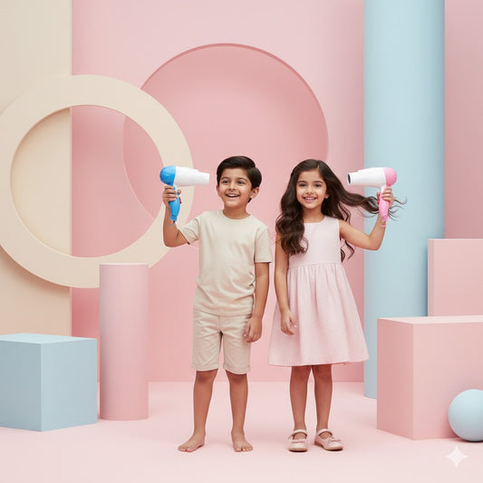 Hair Dryer, 1000 Watts, Compact, Lightweight, Portable, Multiple Heat And Speed Settings, Cool Shot Button, Folding Handle