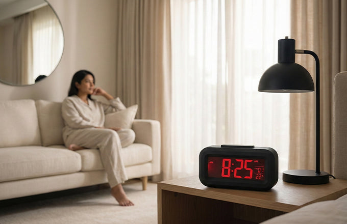 Digital Display Alarm Clock- FL