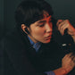 Person using CTRL8 CMT Ultra Pro true wireless earbuds with noise-cancelling for calls in black