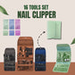 Professional Manicure & Pedicure Nail Grooming Kit
