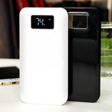 🔋⚡ 15000mAh Power Bank – LED Display | Fast Charging | 🖤🤍 Sleek Design