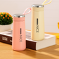 Leak-Proof Glass Water Bottle with Protective Silicone Sleeve- FL