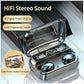 Wireless Bluetooth Earbuds with Noise Reduction & In-built Powerbank