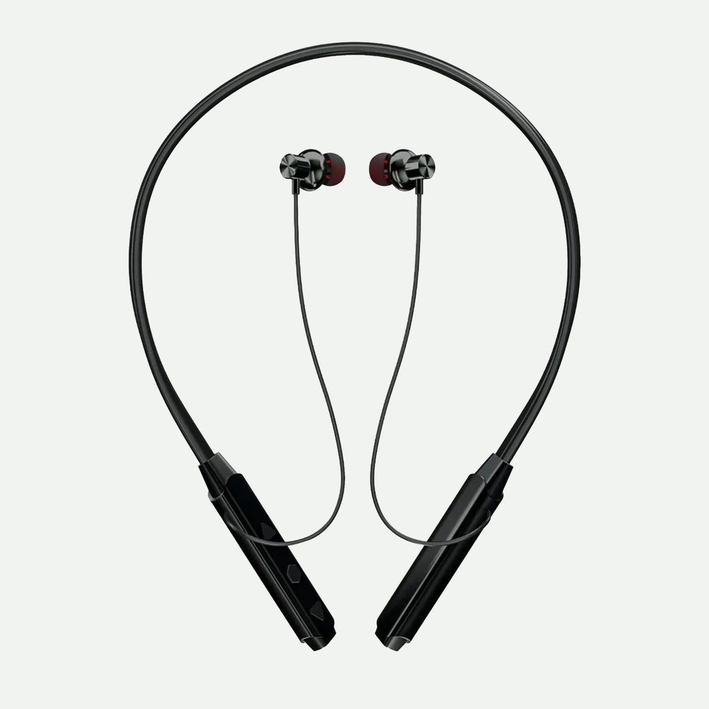 Wireless Bluetooth Neckband Earphones with Deep Bass Sound- FL
