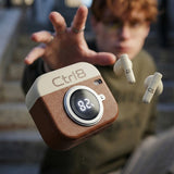 Ctrl8_Q86_Retro Camera Design Portable TWS Wireless Earbuds-GOC