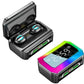 Wireless Bluetooth Earbuds with Powerbank Case and Display Clock