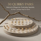 Desert Luxe Collection – 30 Quirky Pairs Stud & Hoop Earring Set - FK