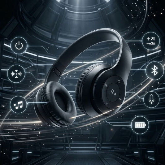 P47 Bluetooth Headphones with Foldable Design-FL