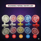 Rechargeable Portable Fan with LED Light- FL