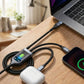 3-in-1 Fast Charging Nylon Braided Cable with 3A Output