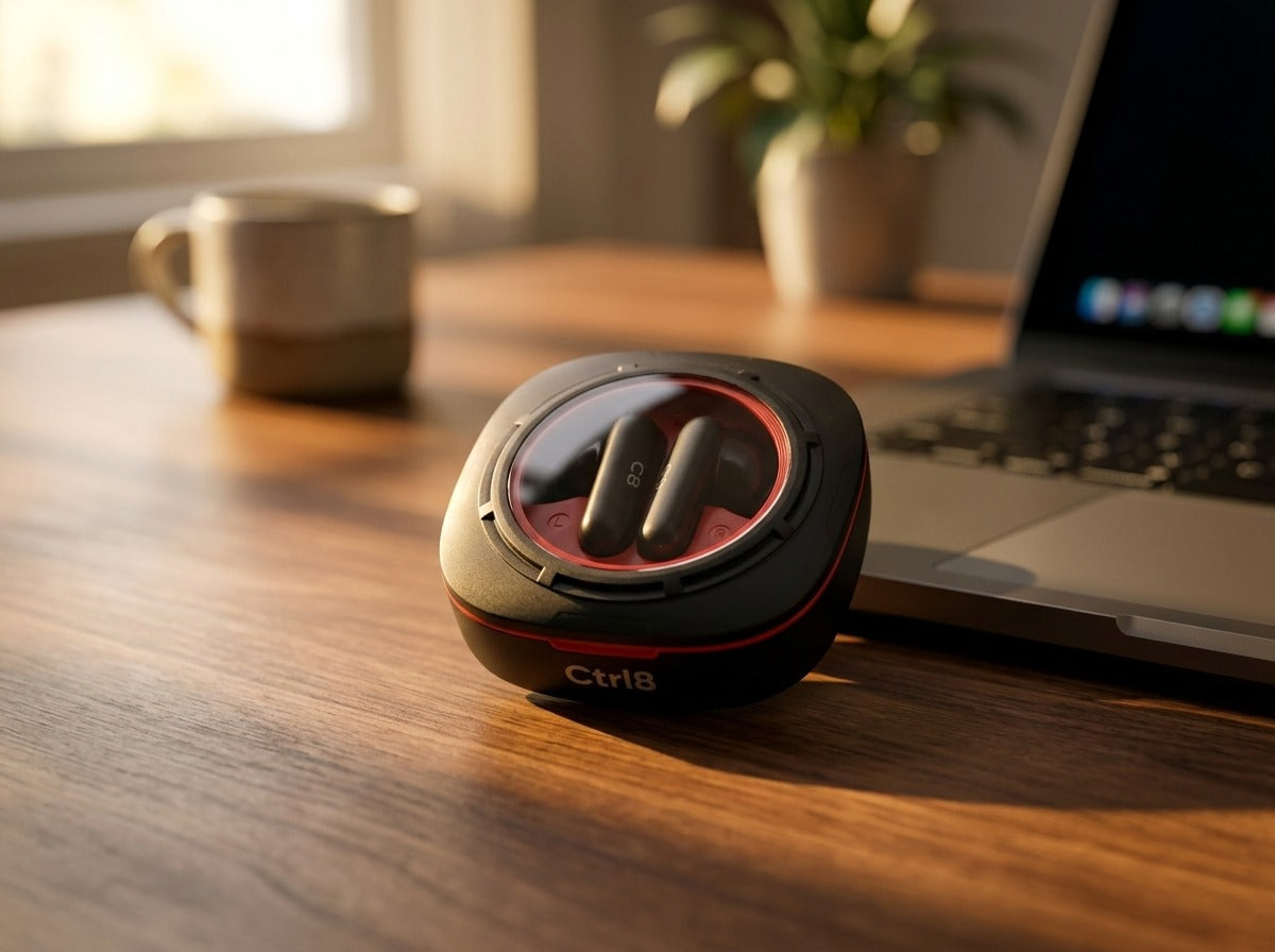 Ctrl8_K7_True Wireless Earbuds with AI ENC-GOC