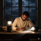 Rechargeable Solar Lantern with LED Torch & Power Bank- Camping & Emergency Light