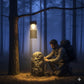 Rechargeable Solar Lantern with LED Torch & Power Bank- Camping & Emergency Light