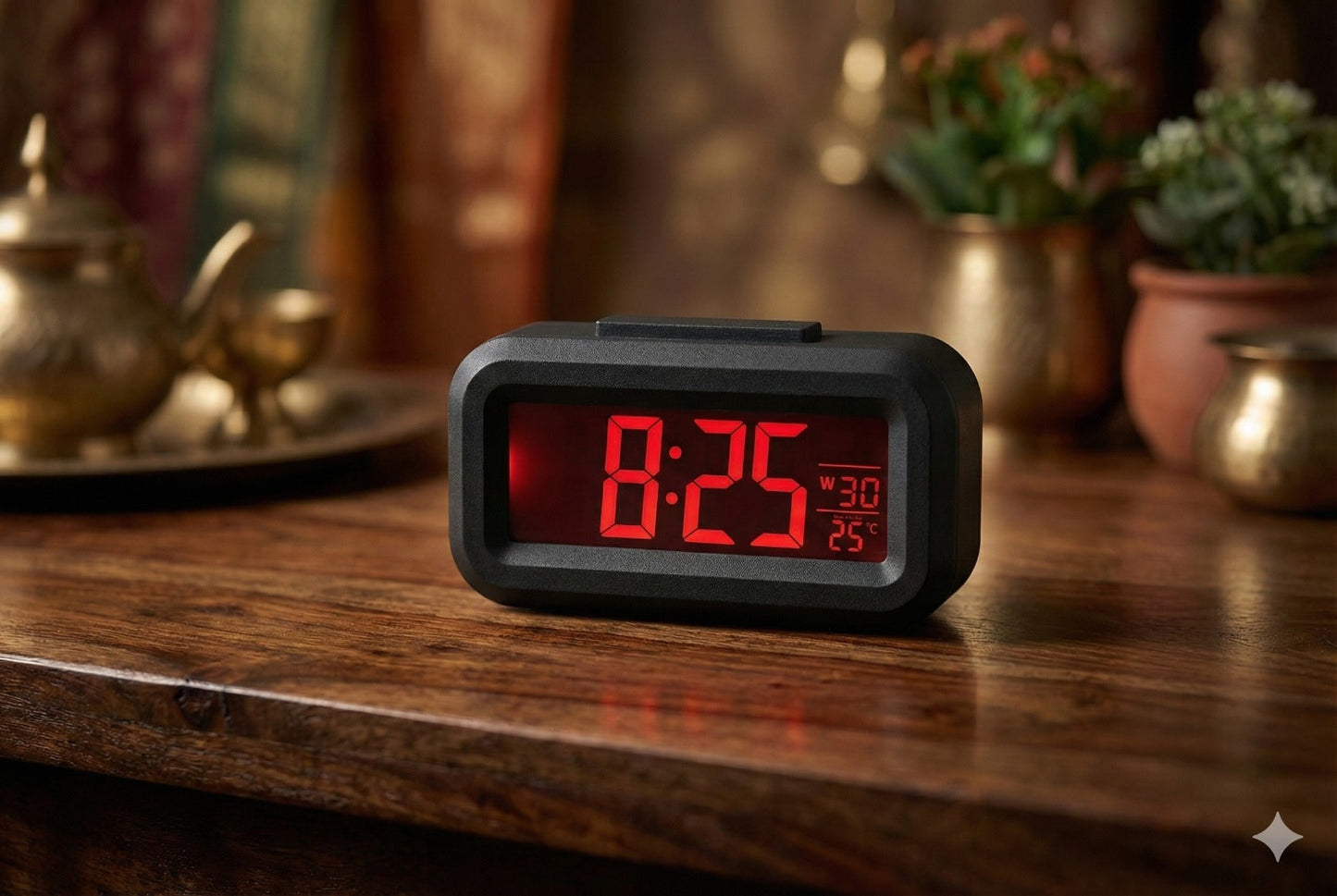 Digital Display Alarm Clock- FL