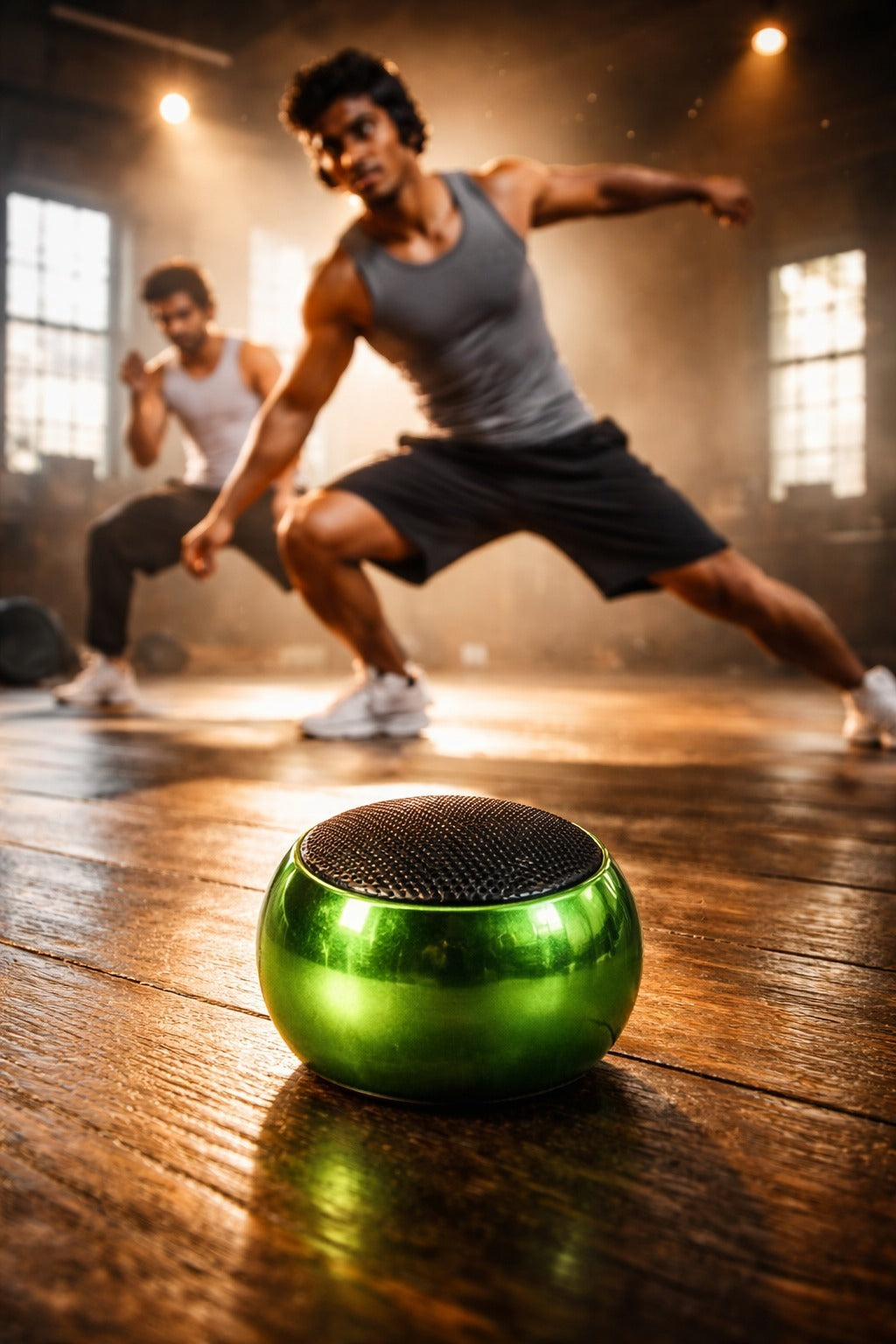 Premium Mini Steel Wireless Speaker with Powerful Surround Sound- FL