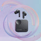 CTRL8 CMT Ultra Pro true wireless earbuds with noise-cancelling and sleek black design