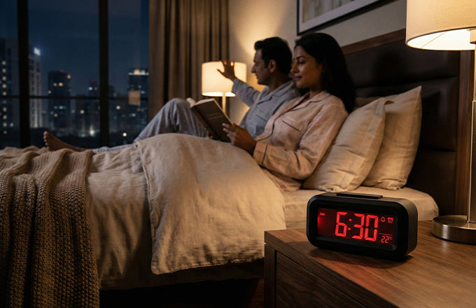 Digital Display Alarm Clock- FL