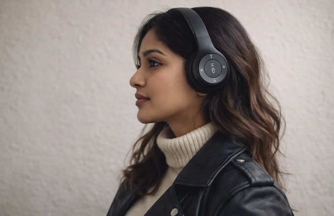 P47 Bluetooth Headphones with Foldable Design-FL
