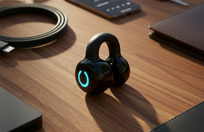 Open-Ear Bone Conduction Bluetooth Earbud with Comfortable Fit- FL